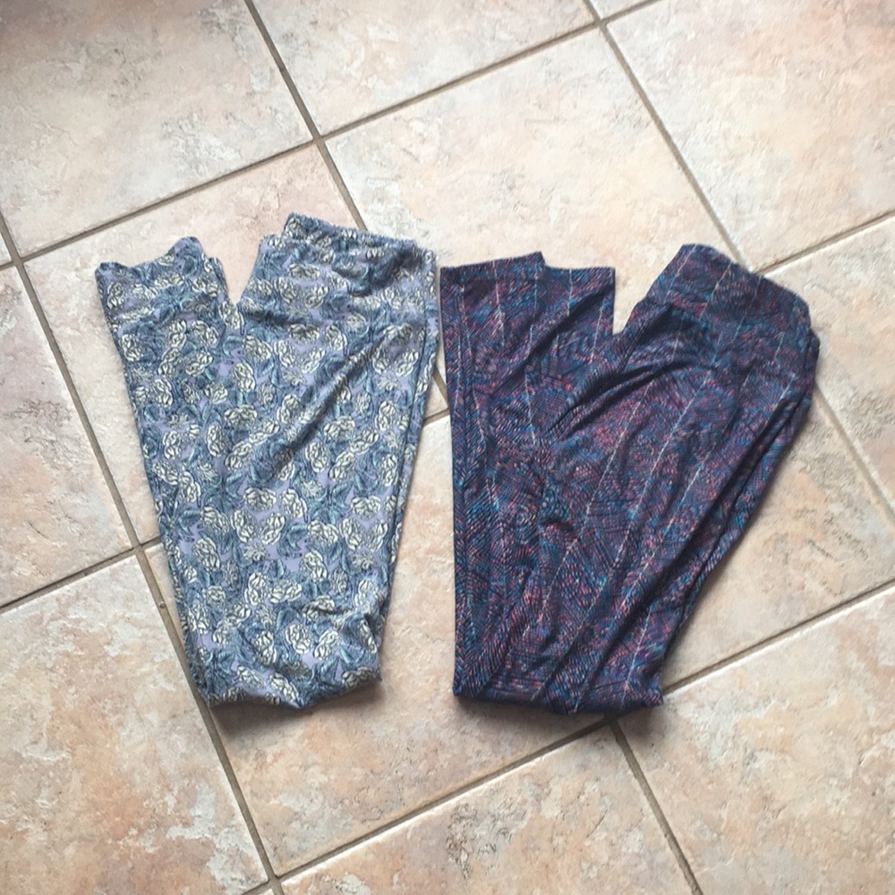Lot of 2 Lularoe leggings one size